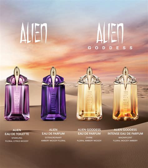 alien perfume smell.